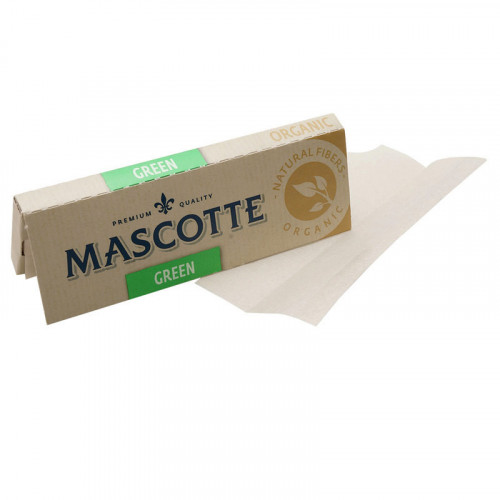 Сигаретная бумага Mascotte Green Organic