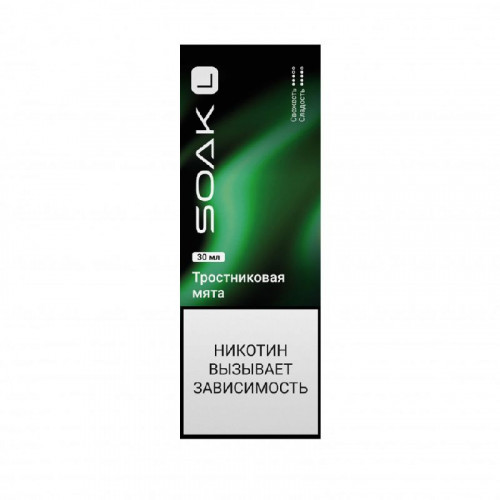 Жидкость Soak L Тростниковая мята 30 мл